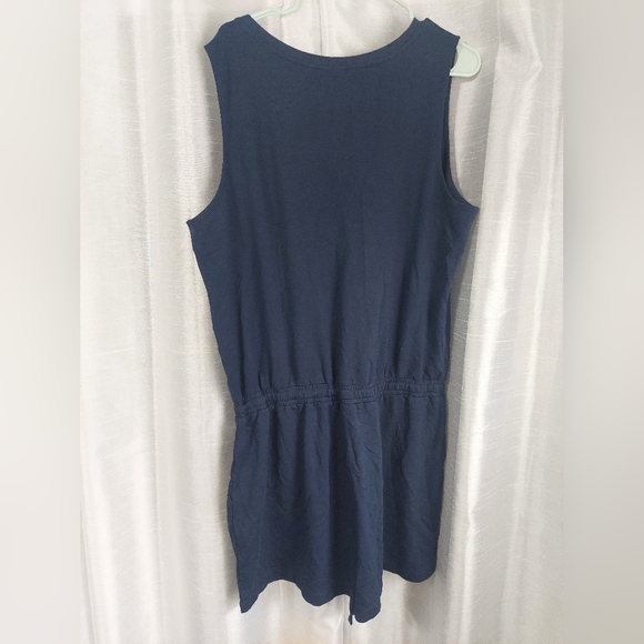 V-neck sleeveless shorts romper size xl navy‎ - Picture 8 of 8